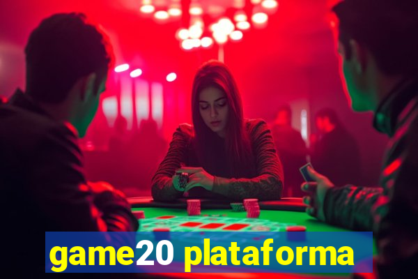 game20 plataforma